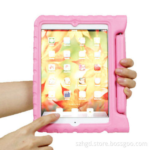 Silicone case for iPad mini with lightweight and portable design, fall resistant and shockproof